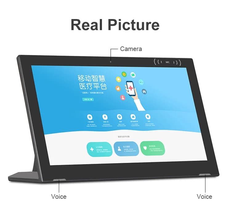 Industrial Grade OEM 13 Inch 1920x1080 IPS Screen Tablet Rockchip RK3288 POE Android Tablet PC