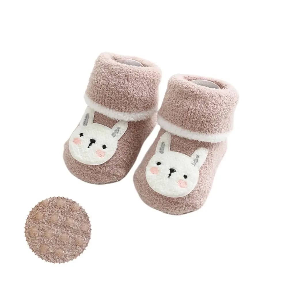 Autumn Winter Mid Tube Socks Bear Crocodile Anti Slip Cartoon Toddler Socks Baby Socks Infant Indoor Socks Bbay Floor Socks