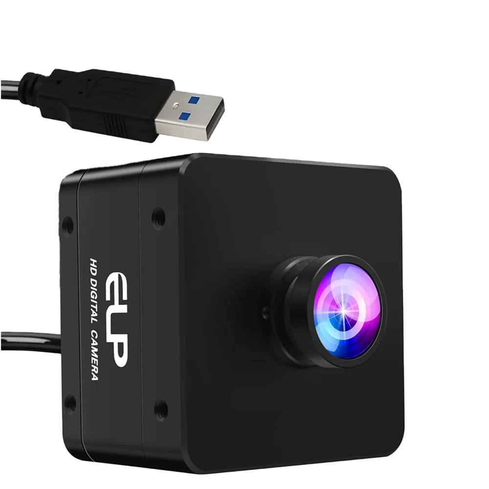 ELP High Speed 1080P 230FPS 4K 60FPS 12MP USB 3.0 Camera with Low Distortion Lens IMX577 Mini Webcam for Embedded Machine Vision
