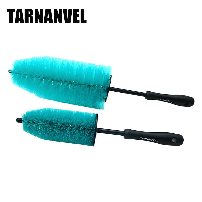 TARNANVEL15/18''Kit spazzole per lavaggio auto morbida microfibra cura automatica prodotti per la pulizia dettagli per auto moto cerchione mozzo ruota motore