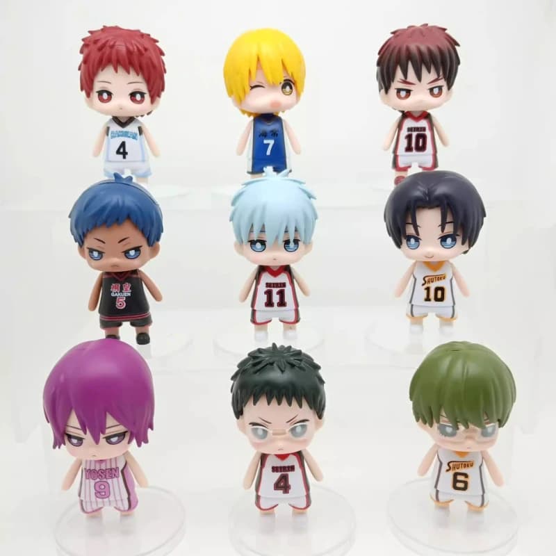 Action Figure di Kuroko no Basket: Kagami Taiga, Akashi Seijuro, Kise Ryota, Aomine Daiki, Murasakibara Atsushi, Ornamenti e Regali per Ragazzi
