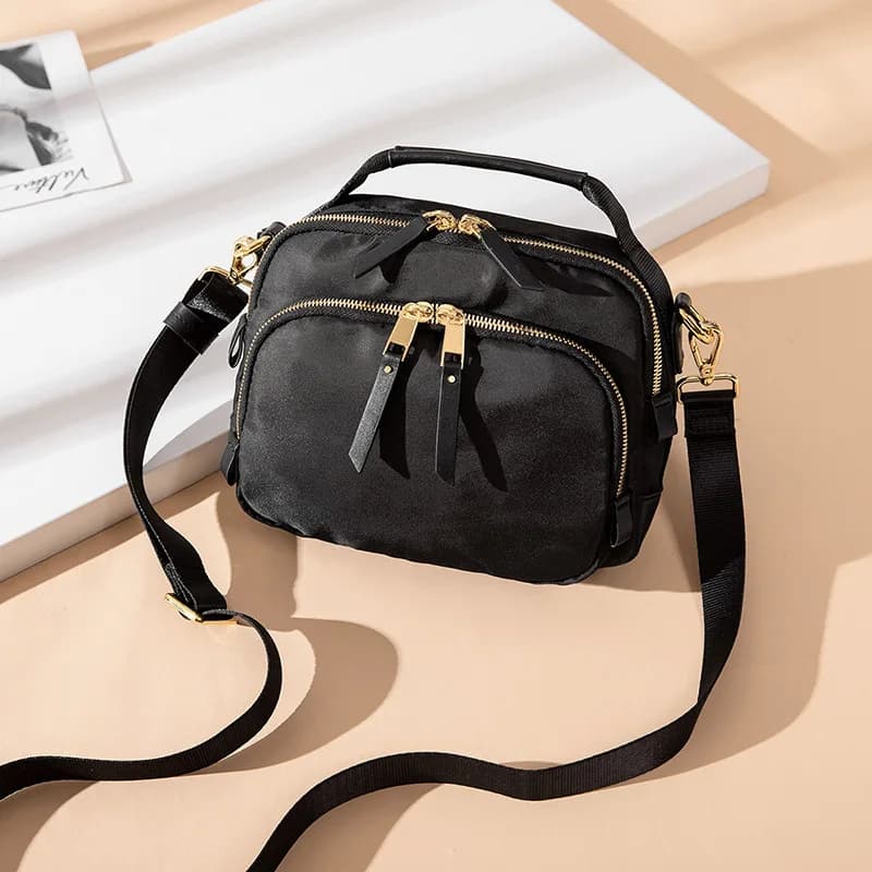 Borsa a Tracolla Impermeabile in Nylon Balistico Serie Voyageur, Design Semplice e Leggero, Borsa da Esterno Troy