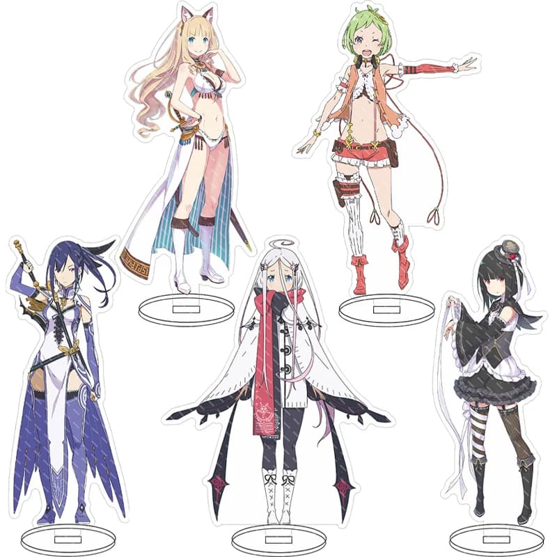 16CM Anime Figure Smile of the Arsnotoria‌ Mel Little Albert Picatrickes Abramelin Mammon Cos Acrylic Stand Ornaments Gifts