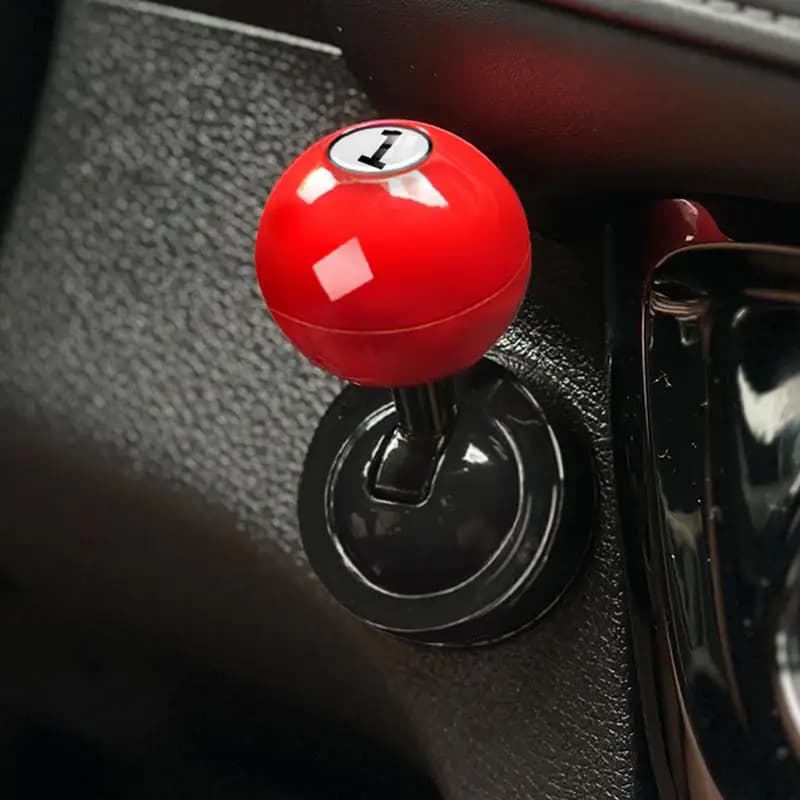 Joystick di avvio automatico Stili di biliardo Pulsante di avvio per auto Pulsante di avvio Bilanciere Pulsante di avvio Leva di avviamento per auto Copertura del pulsante del motore di avviamento
