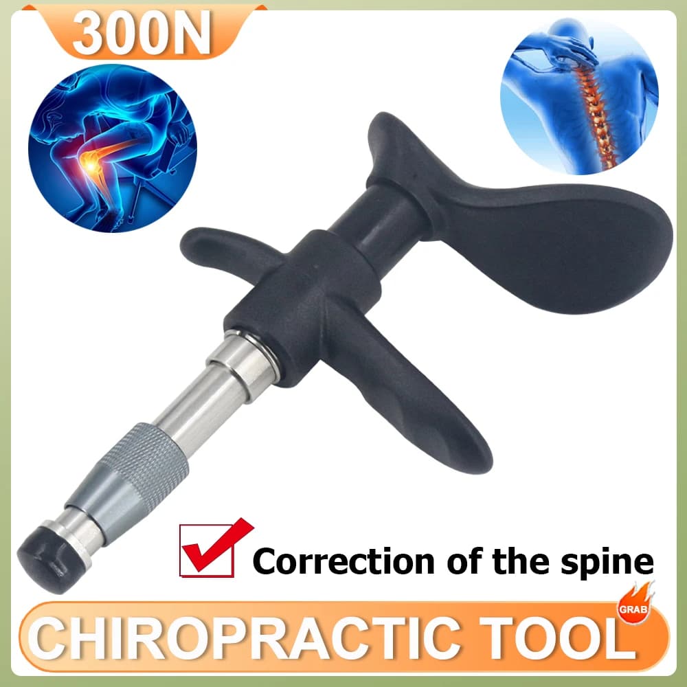 Nuovo Massaggiatore Manuale Portatile per Terapia Chiropratica: Strumento Efficace per Migliorare il Dolore a Schiena e Arti