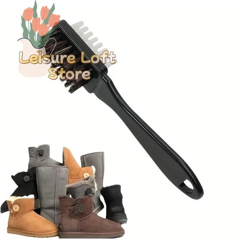 Rigenera le tue scarpe in camoscio! Spazzola 2-in-1 con gomma per cancellare, pulisce e ripristina il nabuk o gli stivali, facile da usare