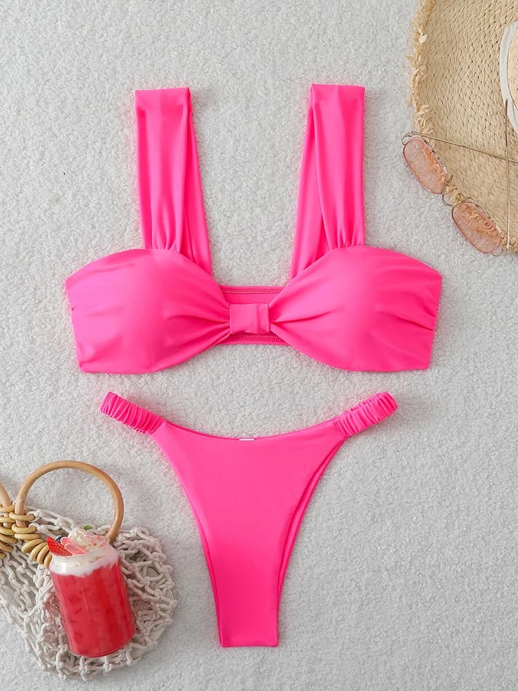 Women's Micro Bikini, Swimwear Bandeau, Beach Clothing 2026, Sexy Swimwear, Bikini Women's Trendy Set, Brazilian Biquini