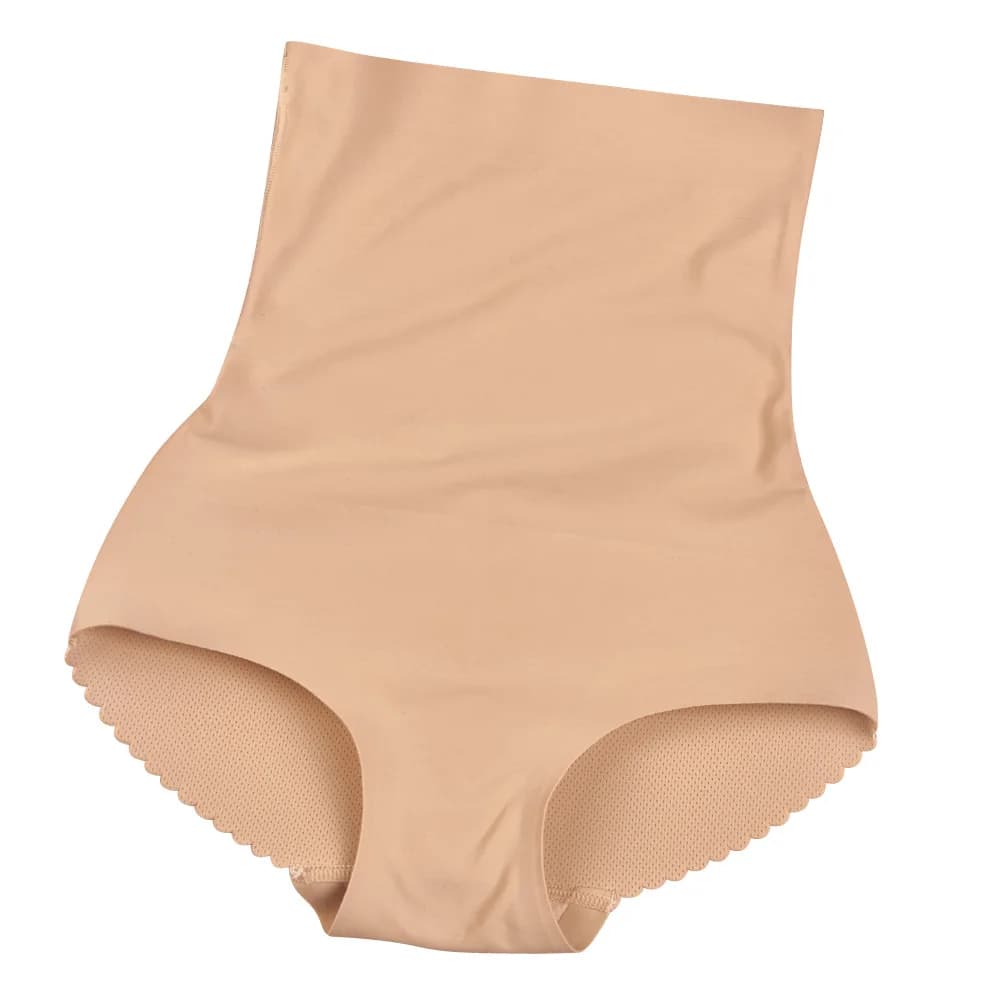 High Waist Butt Lift Padded Panties, Seamless Tummy Control Shaper Underwear for Women