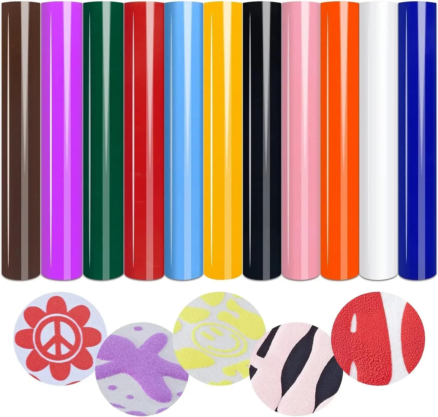 3D Puff Vinyl Heat Transfer Purple Puff Heat Transfer Vinyl HTV 10x12' for Heat Press T-Shirt Compatible Htv Vinyl Stickers DIY