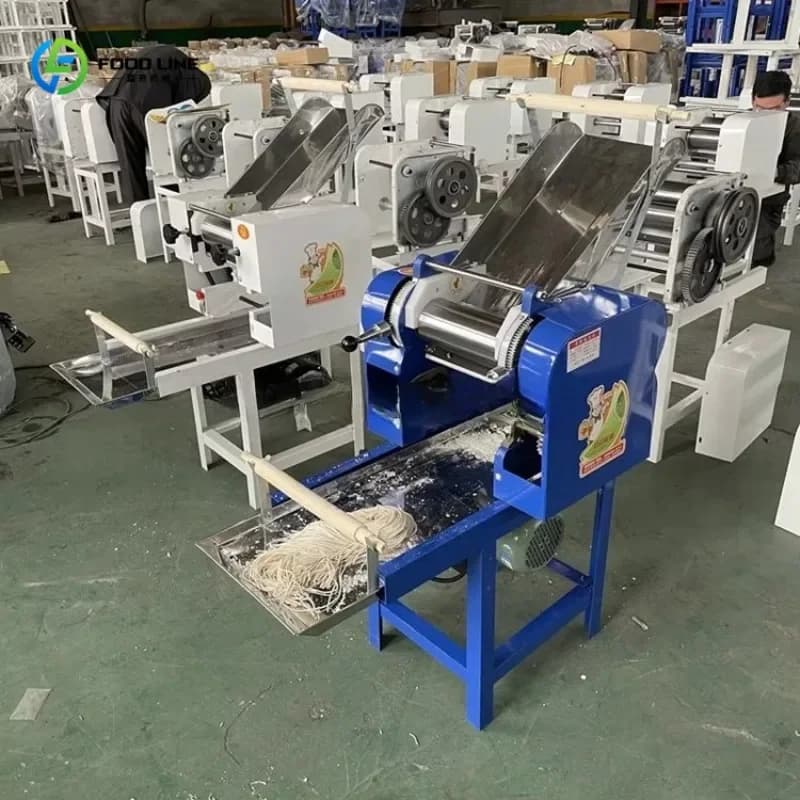 Small Industrial Pasta Production Machine Commercial Fresh Ramen Processing Equipment