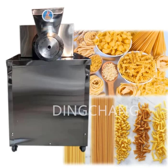 Algeria commercial Spaghetti Pasta pasta and Noodles Making Machine 100kg h Pasta Macaroni Making Machine