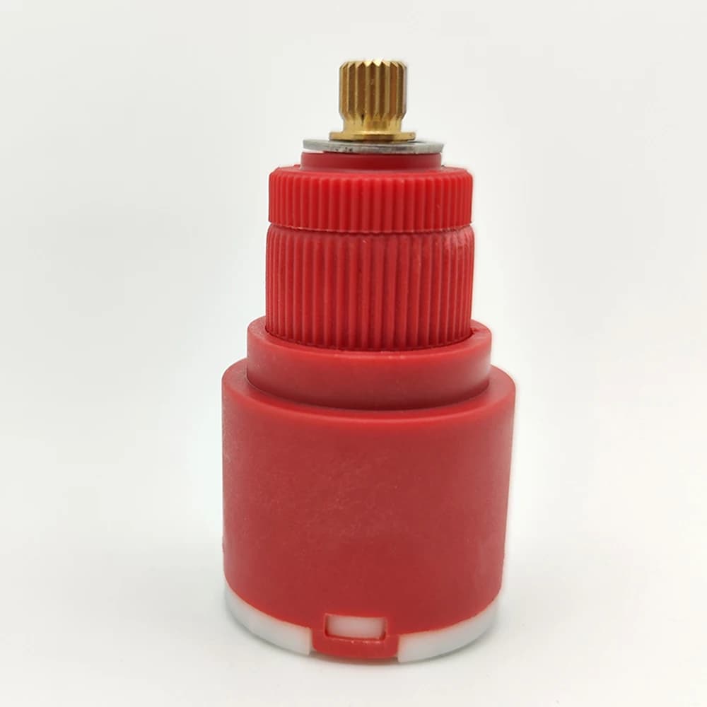 Thermostat Ceramic Cartridge Faucet Cartridge Mixer Low Torque Faucet Accessories Rotation Flat Base