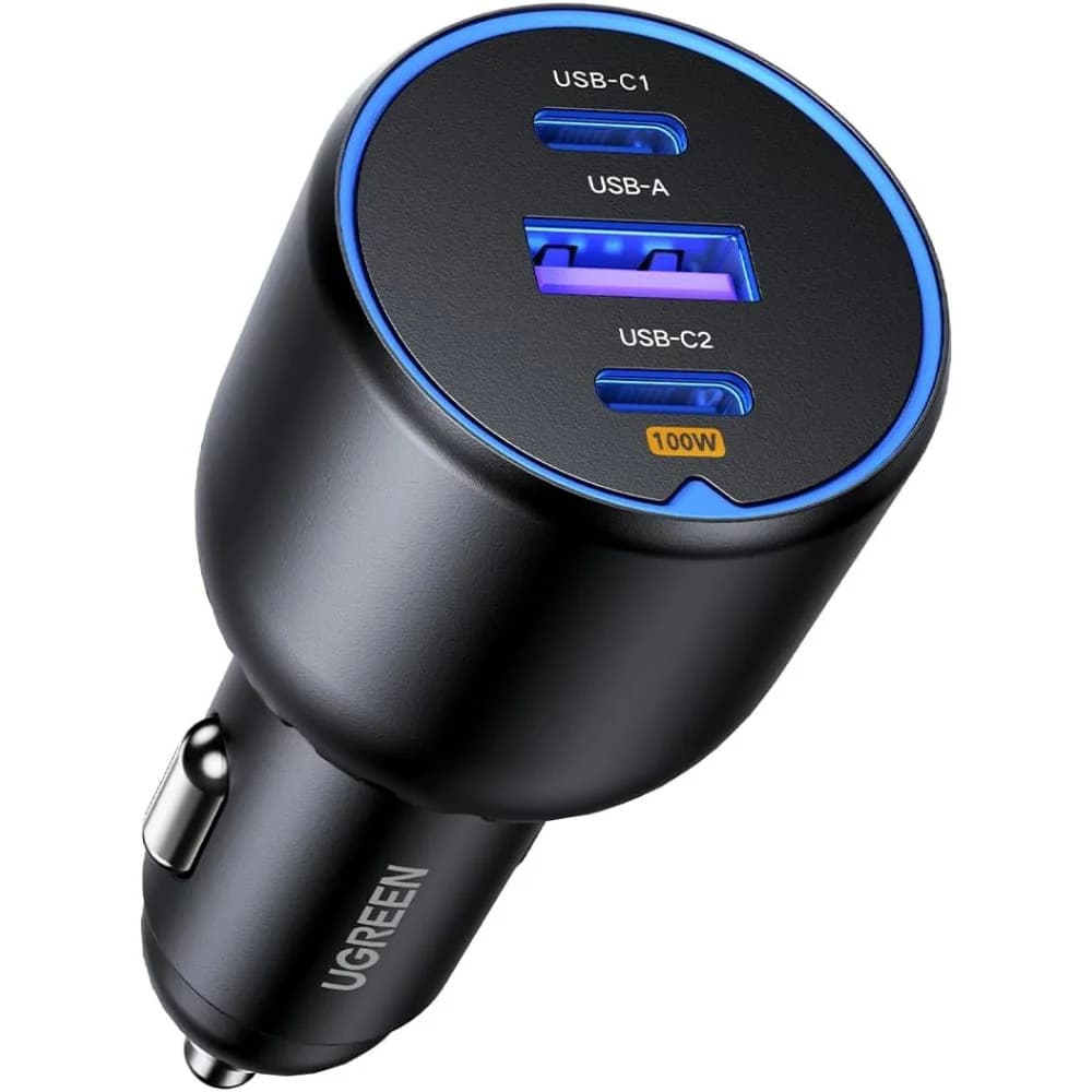 High-Power USB C Car Charger, Compatible with Various Smartphones and Tablets
