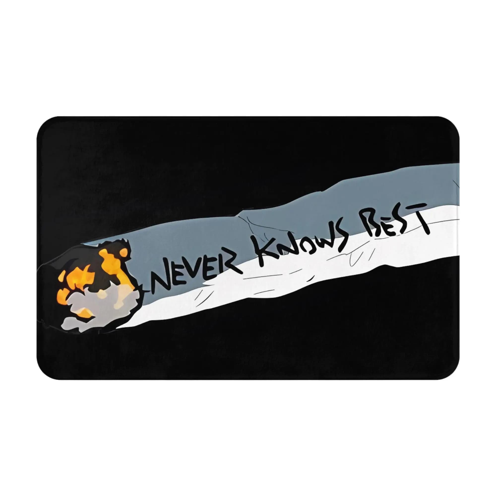 Never Knows FLCL Christmas Decorations Bedroom Mat FLCL Doormat Kitchen Carpet Balcony Rug Home Decor