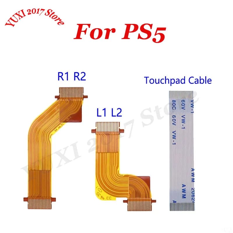 Sostituzione del cavo flessibile a nastro per connettore touchpad a 18 pin e cavo flessibile a nastro per pulsanti L1R1 L2R2 per controller PS5