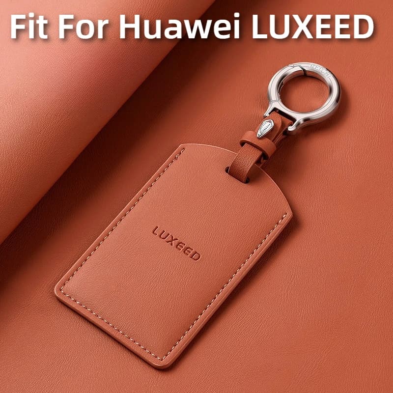 Misura per Huawei LUXEED S7 R7 Max RS Portachiavi per auto NFC Smart Card Custodia protettiva in pelle scamosciata
