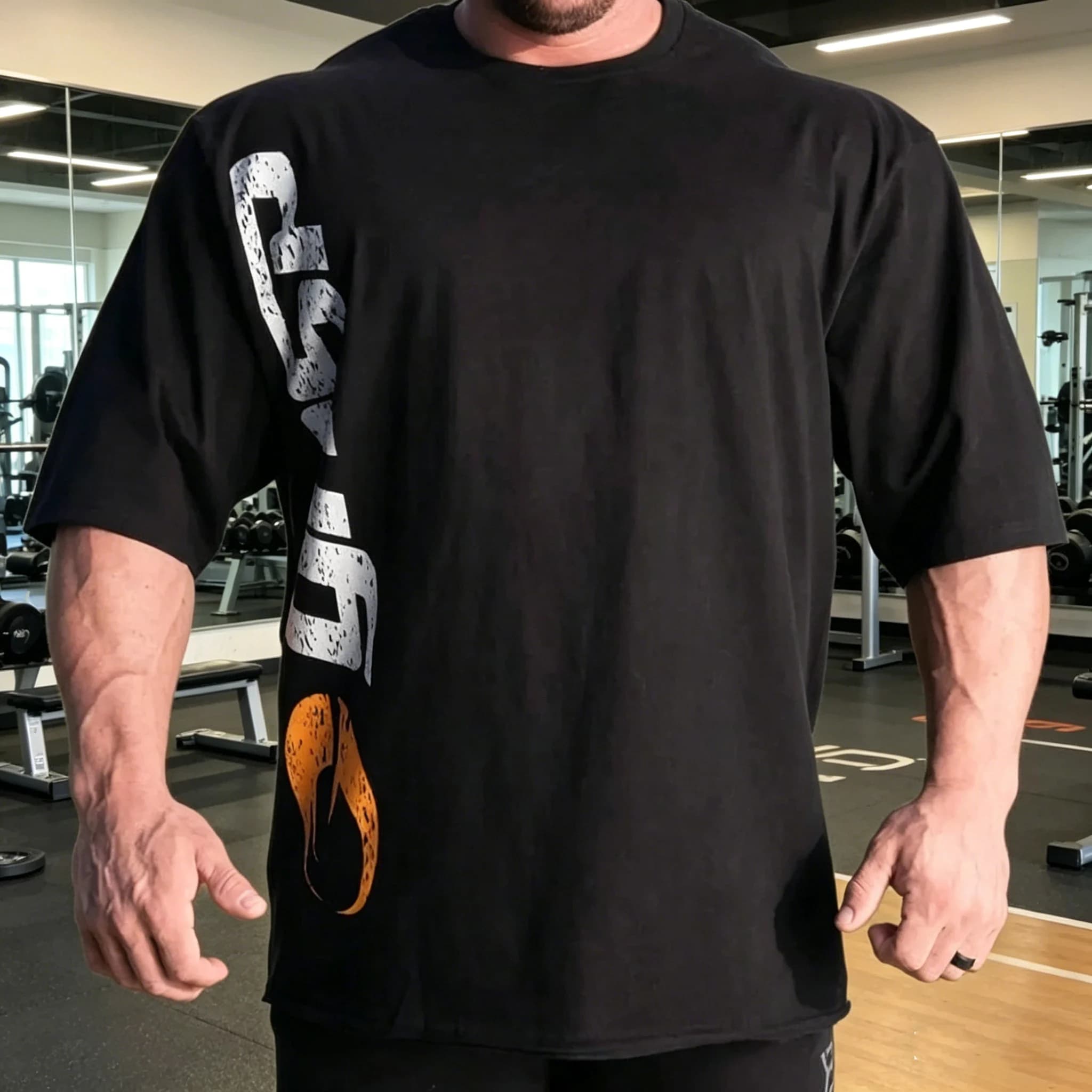 Nuova T-shirt Sportiva da Uomo 2026 ad Asciugatura Rapida per Fitness e Jogging, Tendenza Moda, Traspirante e Assorbente, a Maniche Corte