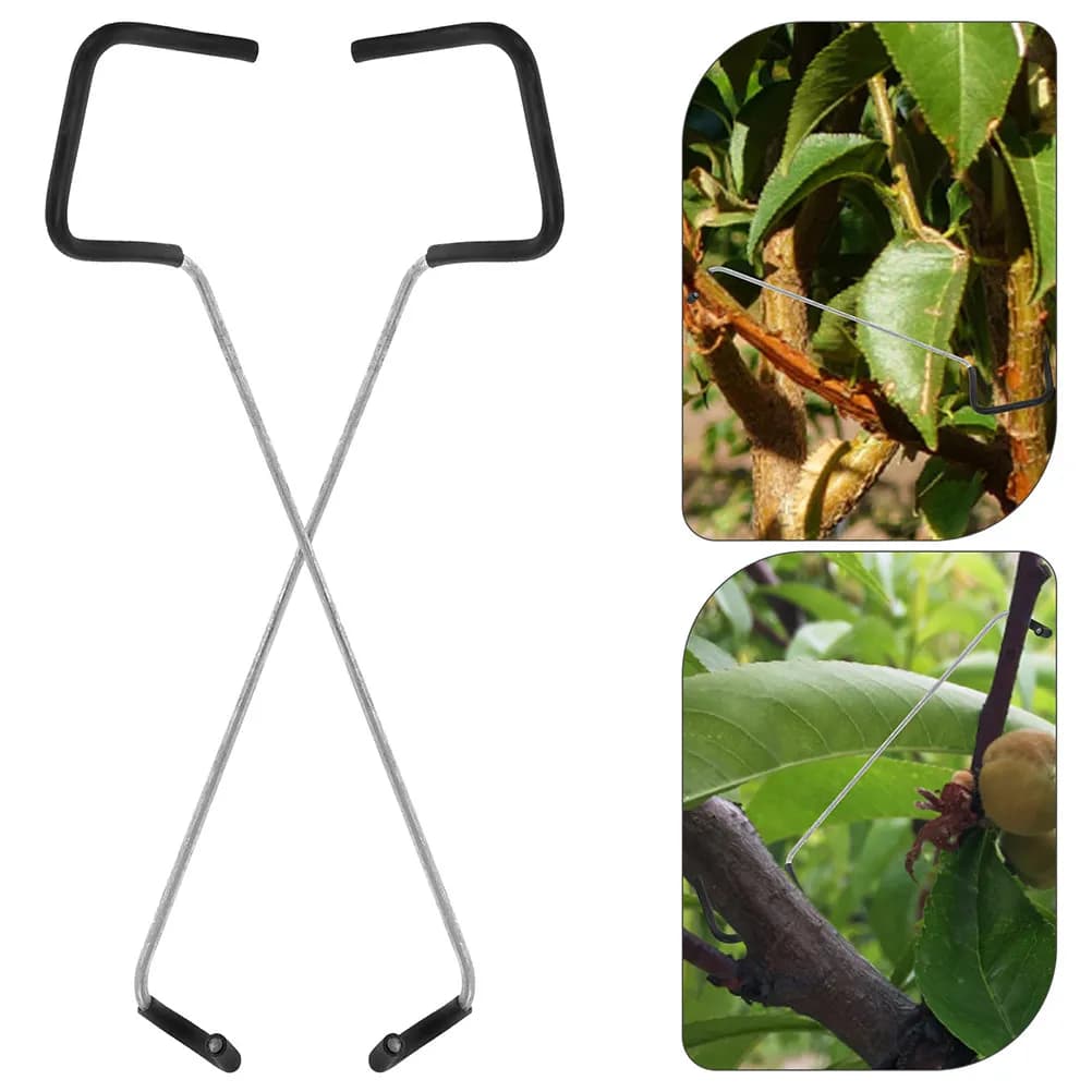 Kit di Modellazione Rami Bonsai 10 Pezzi, Supporto per Rami di Alberi da Frutto, Attrezzo per Modellare, Piegatore per Rami da Giardino, Morsetto di Fissaggio