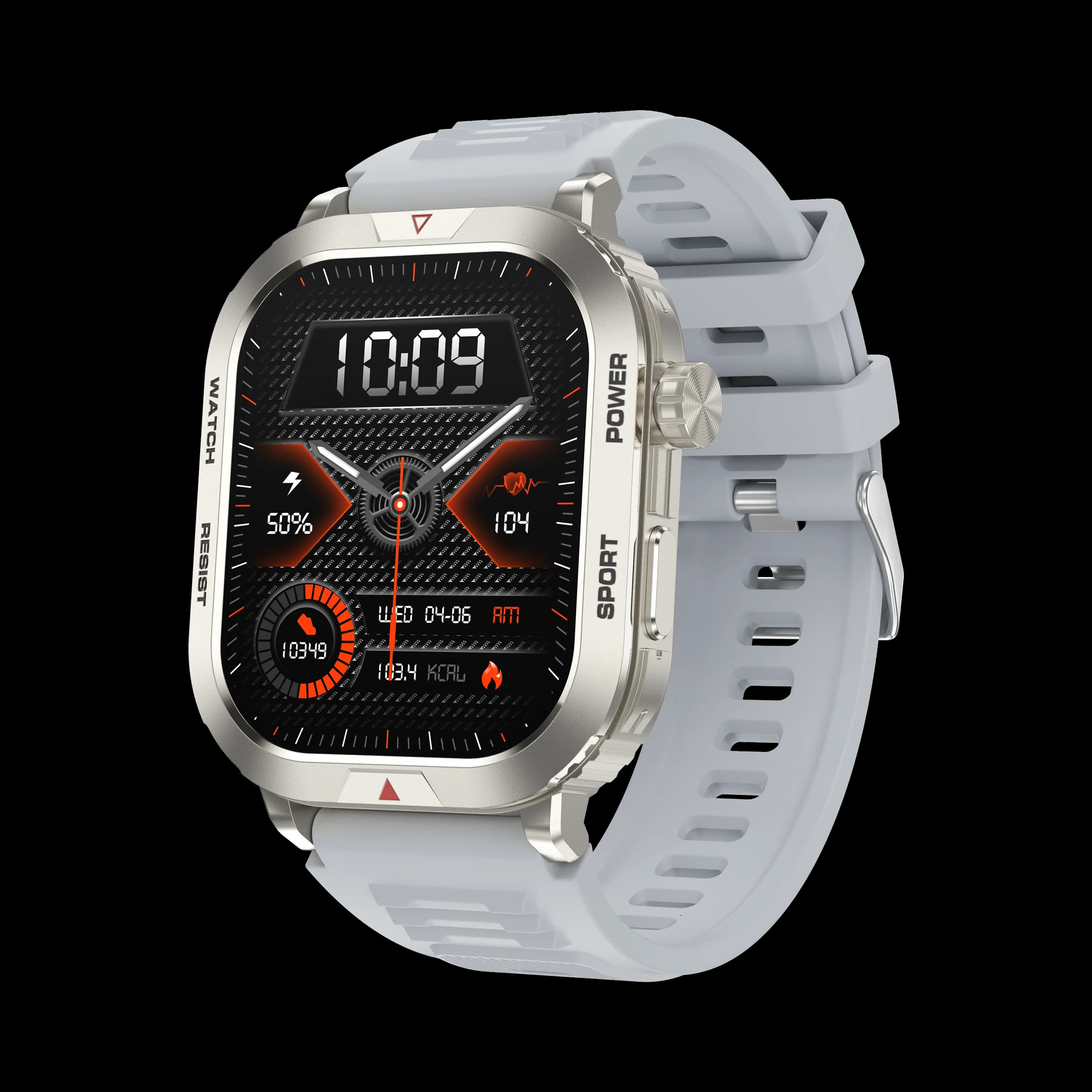 Smartwatch da 2.01 pollici 2025 Chiamata Bluetooth Tracker per esercizi di frequenza cardiaca Uomo Donna Smartwatch per esercizi all'aperto per IOS Android