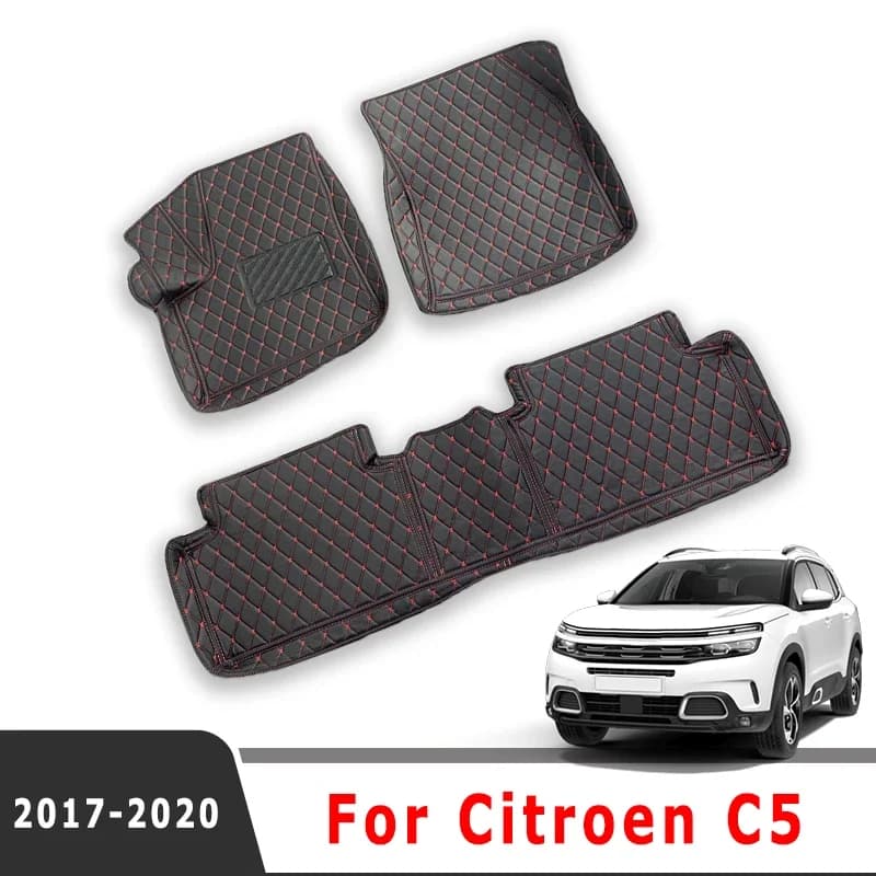 Car Floor Mats For Citroen C5 2017 2018 2019 2020 Auto Interiors Accessories Rugs Product Replacement Vehicles Waterproof Covers