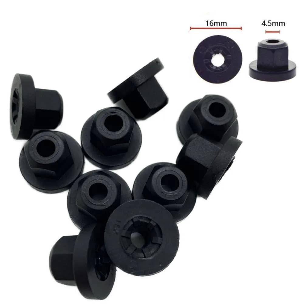 20Pcs Car Fasteners Self Tapping Screws Seat Nut With Ring For BMW E36 E39 E46 E60 E61 E65 E90 E91 X3