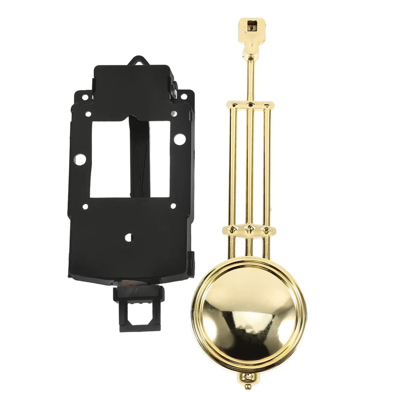 Set di 1 Pendolo per Orologio da Parete al Quarzo in ABS, Parte di Ricambio Meccanica Adatta per Riparazioni Fai-da-Te e Decorazioni