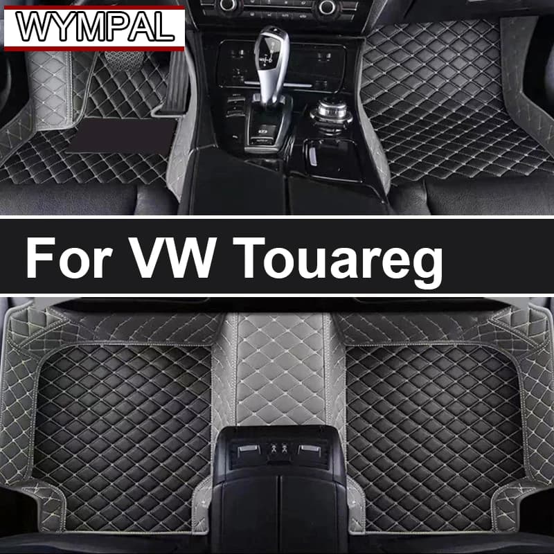 Tappetini auto per VW VW Touareg 2011 2012 2013 2014 2015 2016 2017 2018 Tappetini auto personalizzati Accessori interni