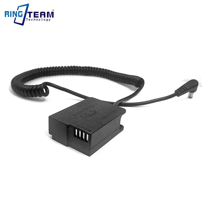 5.5x2.1mm DC Coupler DMW-DCC8 BLC12 Dummy Battery for Panasonic Lumix FZ G Series Cameras Continuous Power