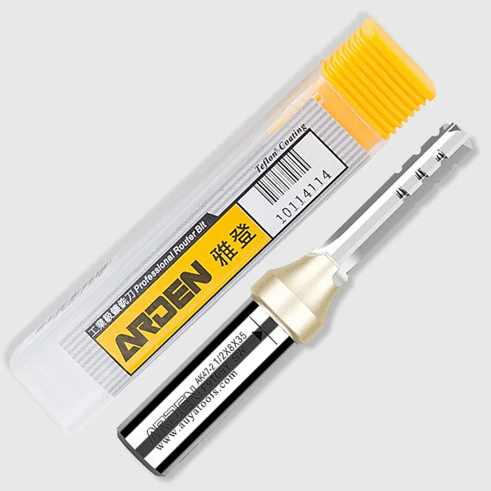 RU Arden 3 Flutes TCT Router tip Straight cut 3F CNC cutter Durum Metal cutter for MDF wood Multilayered particle