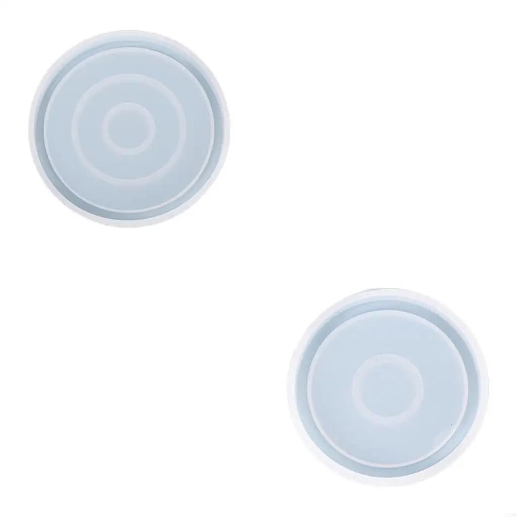 Stampi in silicone in resina stampi epossidici a sottobicchieri quadrati stampi fusione resina