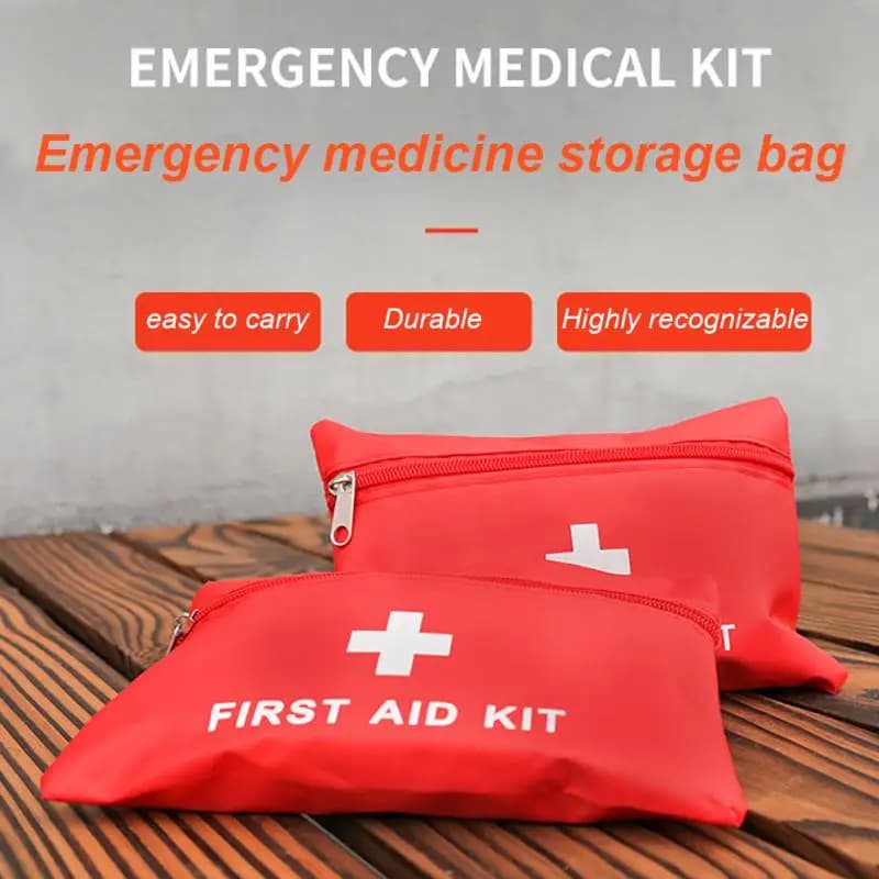 Portable Medical Medicines Bag Kit First Aid Survival Bag For Medical Outdoor Emergency Home Use Pet Store For Camping Equipment