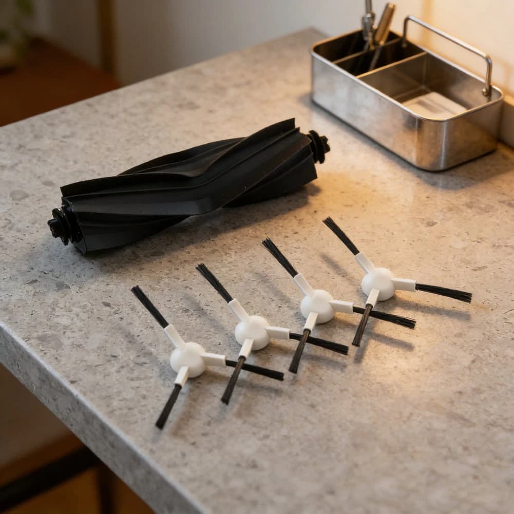 Replacement Main Brush Side Brush Kit For Dreame L10s Ultra For Xiaomi X10+ Robot Vacuum Cleaner Parts Deep Cleaning Accessory