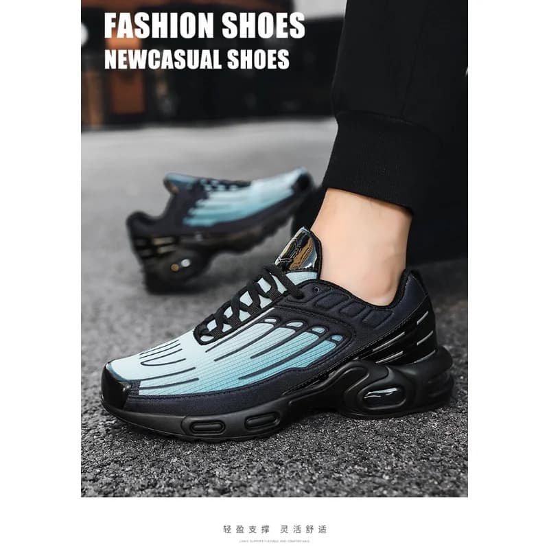 2025 Scarpe sportive da uomo di vendita calde primaverili e autunnali Scarpe da corsa leggere antiscivolo comode e traspiranti 40-46