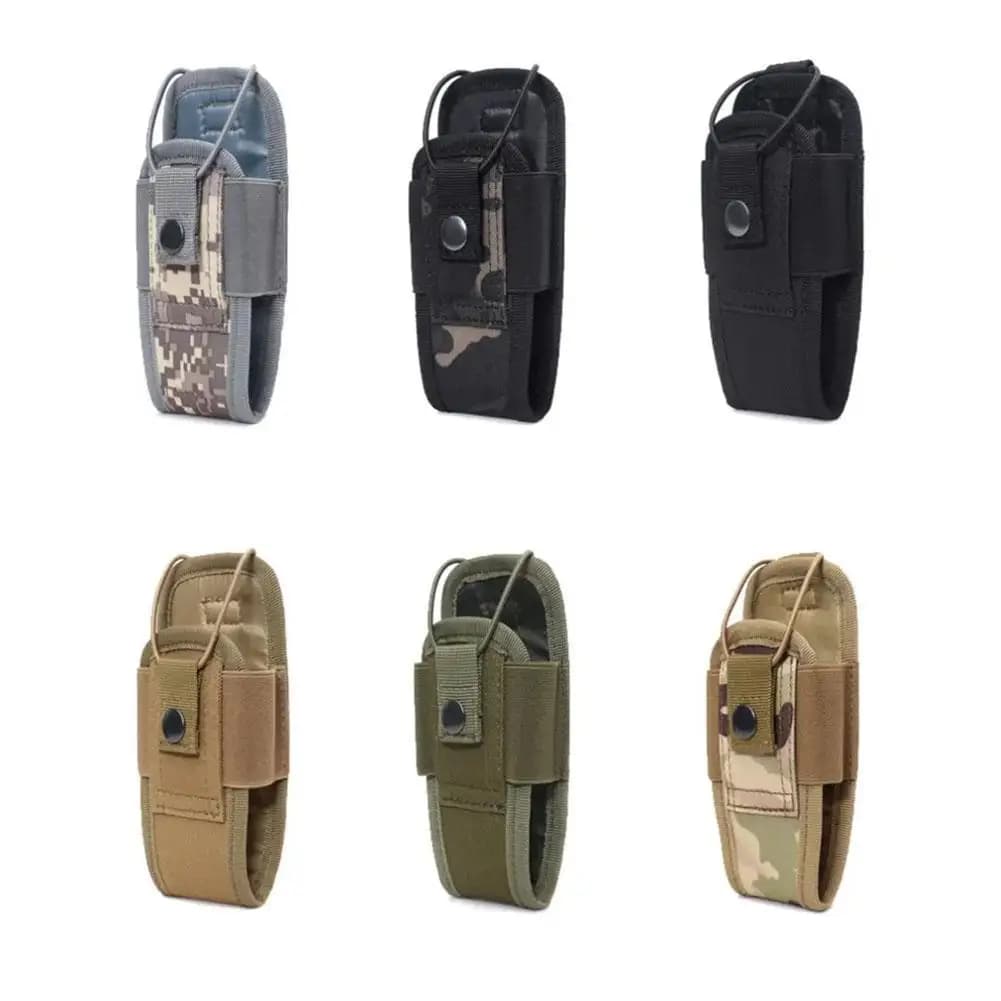 Borsa da Cintura Multifunzionale per Radio da Esterno, Custodia Tattica Universale per Walkie-Talkie, Sacchetto per Attacco a Cintura di Servizio per Esterni
