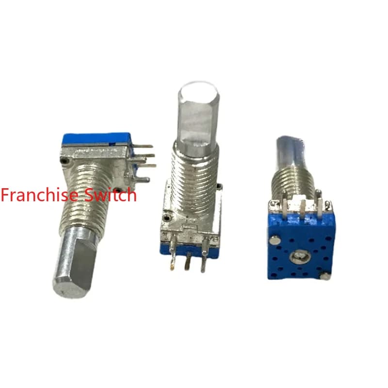 4 Pezzi Encoder a 360 Gradi ED08 20-bit 18F per Walkie-talkie e DVD Auto, Encoder da 8MM