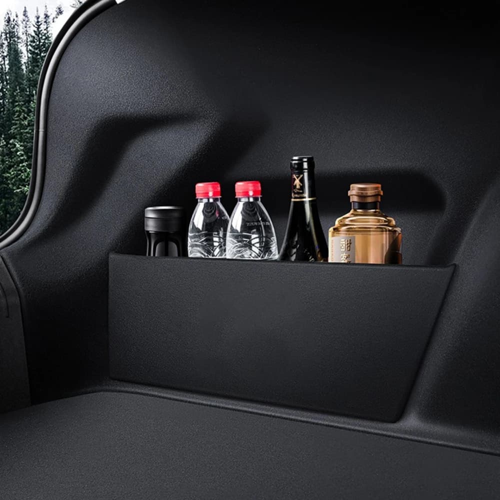 Borsa per pannello organizzatore di stoccaggio laterale per bagagliaio di un'auto per Mercedes Benz GLK X204 2008-2015 Tasca per partizione di carico Accessori auto