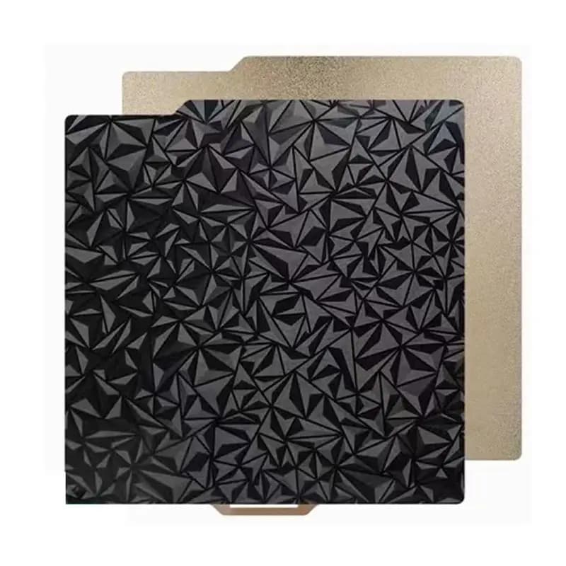 Piastra di stampa A93Z 3D PEO PEI per Bambu-Lab X1/X1C/X1E/P1P/P1S/A1, 257X257mm, piastra in acciaio armonico PEO+PEI a doppia faccia