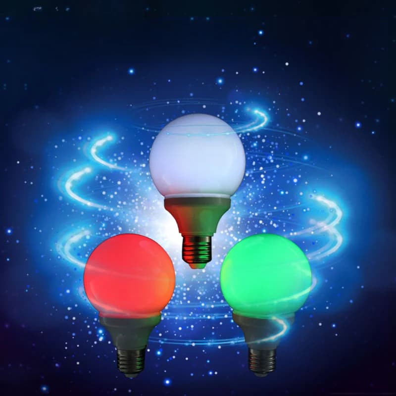 Lampada magica Luce controllabile Lampadina colorata (anello magnetico non incluso) Magie Illusion Trucchi magici Giocattolo