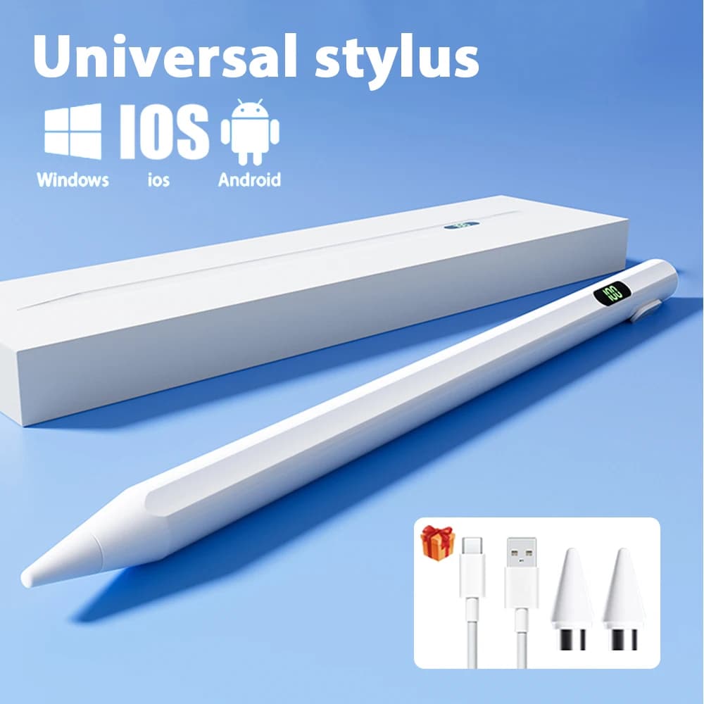 Penna touch stilo universale per Apple Pencil Android iOS Penna capacitiva per schermo Windows per accessori tablet Samsung iPad Xiaomi