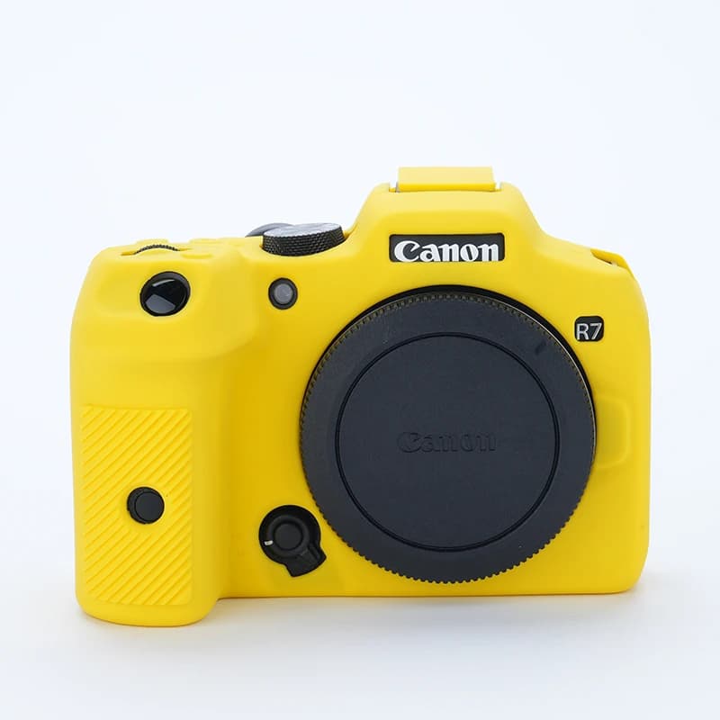 Per Canon Eos R7 Custodia morbida per fotocamera in silicone Protezione liscia Custodia per fotocamera EosR7 in silicone digitale con sensazione confortevole