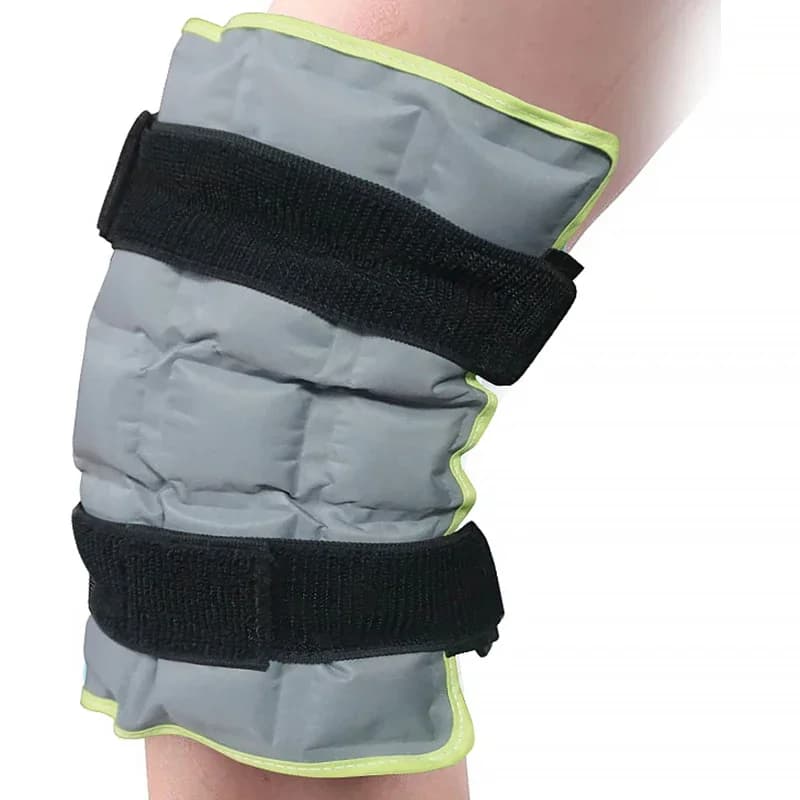 Ginocchio impacco di ghiaccio avvolgente per lesioni Ginocchiere acqua autoadesive Impacco di ghiaccio Fisioterapia Compresse calde Ginocchiere riscaldate Cuscinetto sportivo