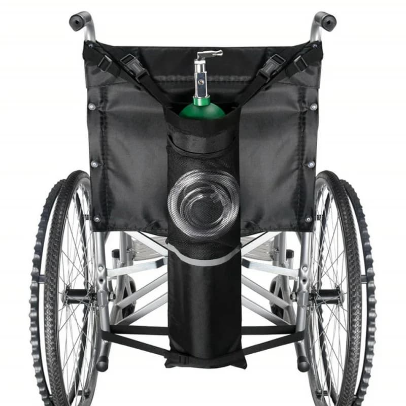 Borsa zaino supporto sedia a rotelle Walker bombola di ossigeno portatile bombole bottiglia per medico, casa, ospedale