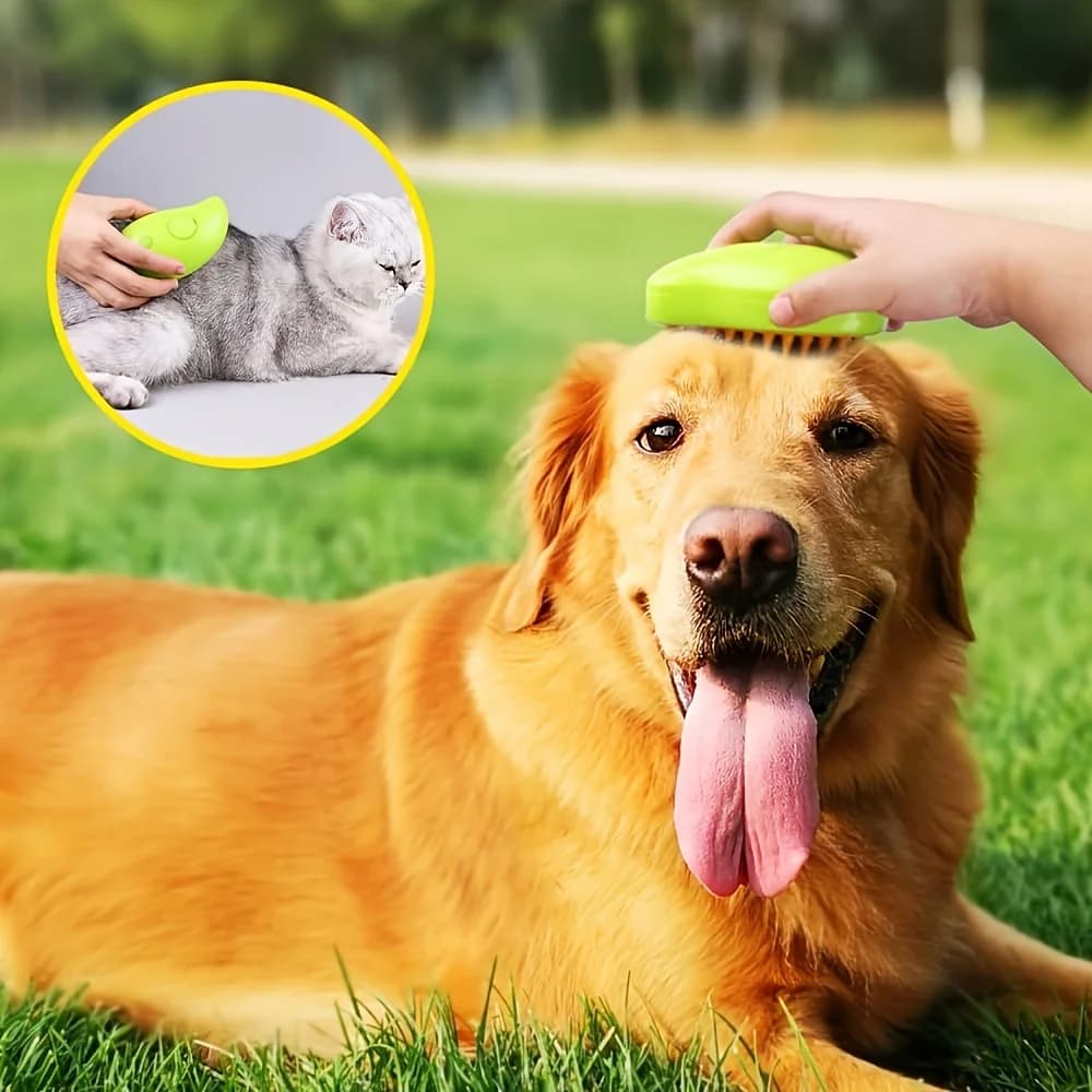 Cat Steam Brush Comb Hair Dryers Pet Brush Electric Spray Brushes Massage Hair Removal Combs Pet Grooming and Hygiene Cat Suppli
