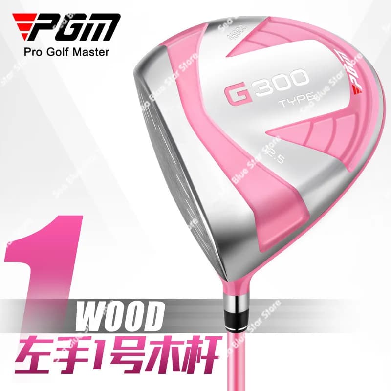 Mano sinistra n. 1 mazza da golf in legno, singola, da donna, per mano sinistra n. 1 mazza in legno ad alto rimbalzo PGM