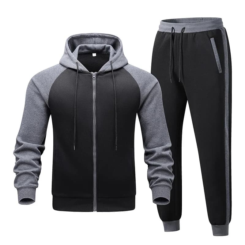 Men's track suit Sportswear Suit Autumn Jogging Sports Running Sets Male Student Korean Fashion Tracksuit Sweatshirt + Pants