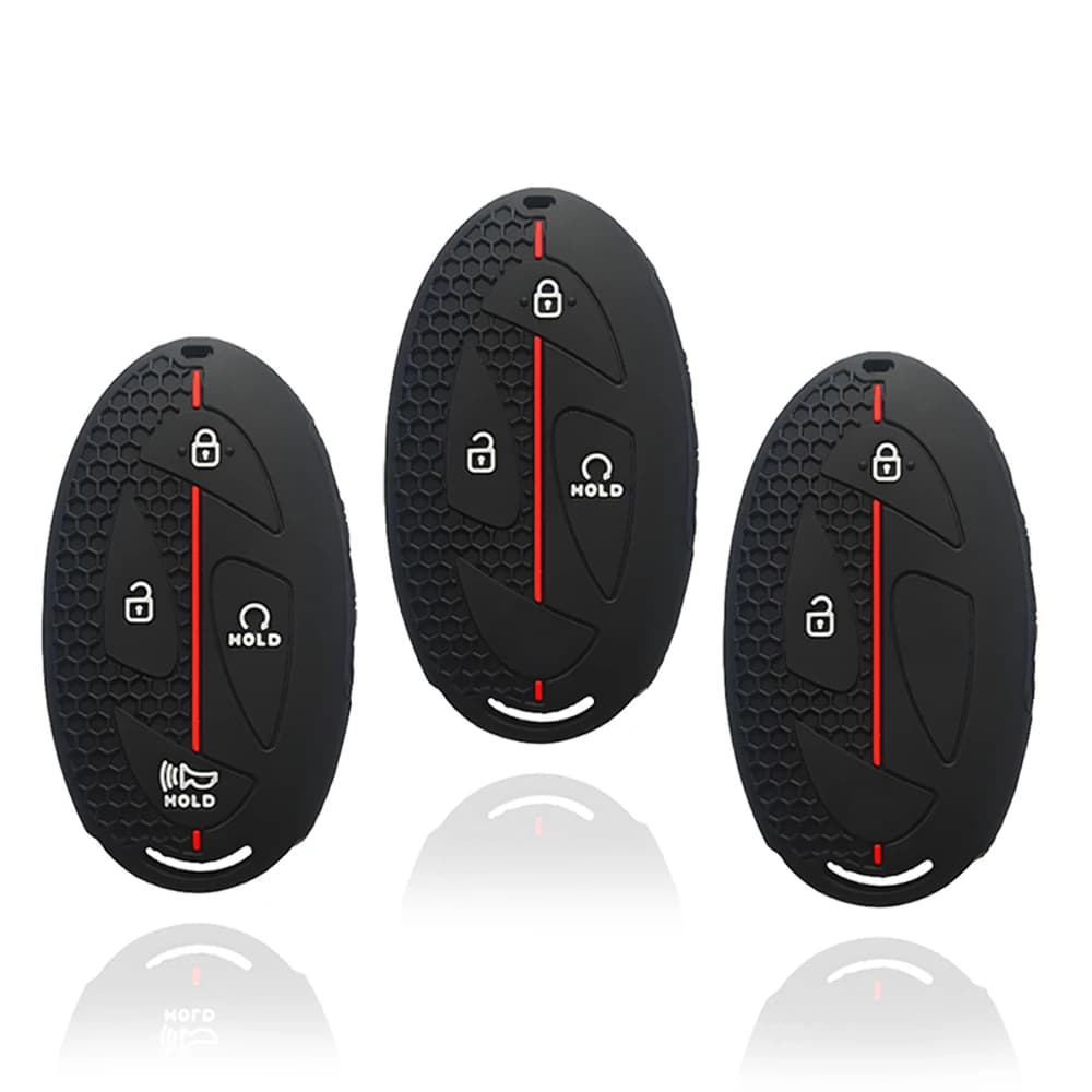 Per Hyundai Kona Ioniq Santa Fe MX5 Tucson 2025 StubHub 2024 Auto In Silicone Chiave A Distanza Della Cassa Della Copertura Borsette Keychian Fob supporto