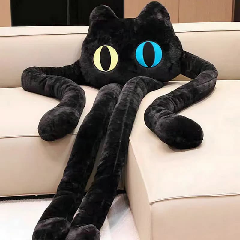 100-200CM creativo polpo lungo cuscino cuscino divertente coniglio rana gatto artigli giocattoli di peluche divano letto cuscino placare bambole