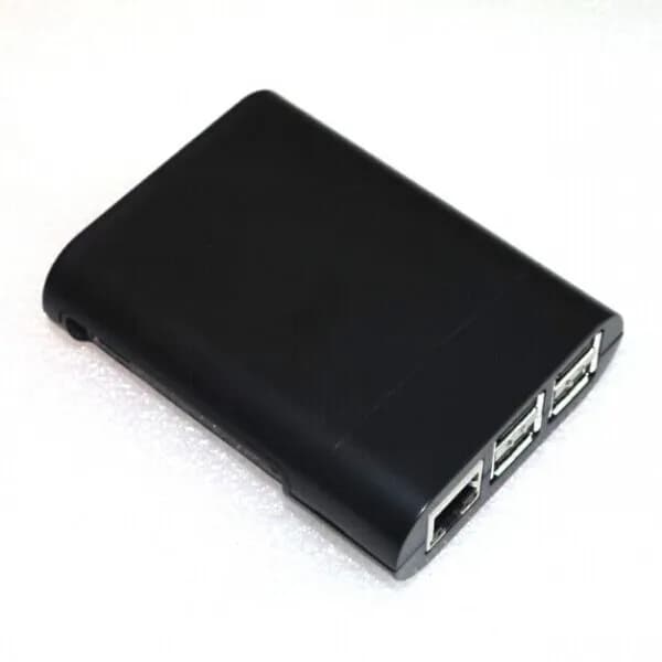 1 pcs for Raspberry Pi 3 3B 3B + Black Case Cover Shell Case ABS Box
