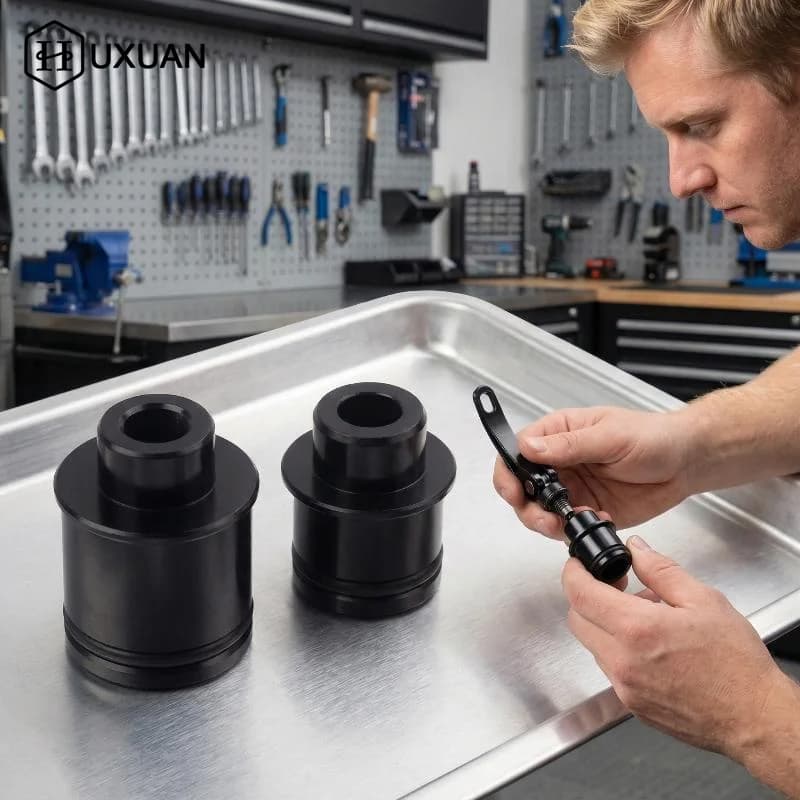 Adattatore Mozzo Ruota Posteriore Bici da 12mm/15mm a Perno Passante da 9mm a Sgancio Rapido per Conversione Asse Bicicletta, Installazione Facile Senza Attrezzi