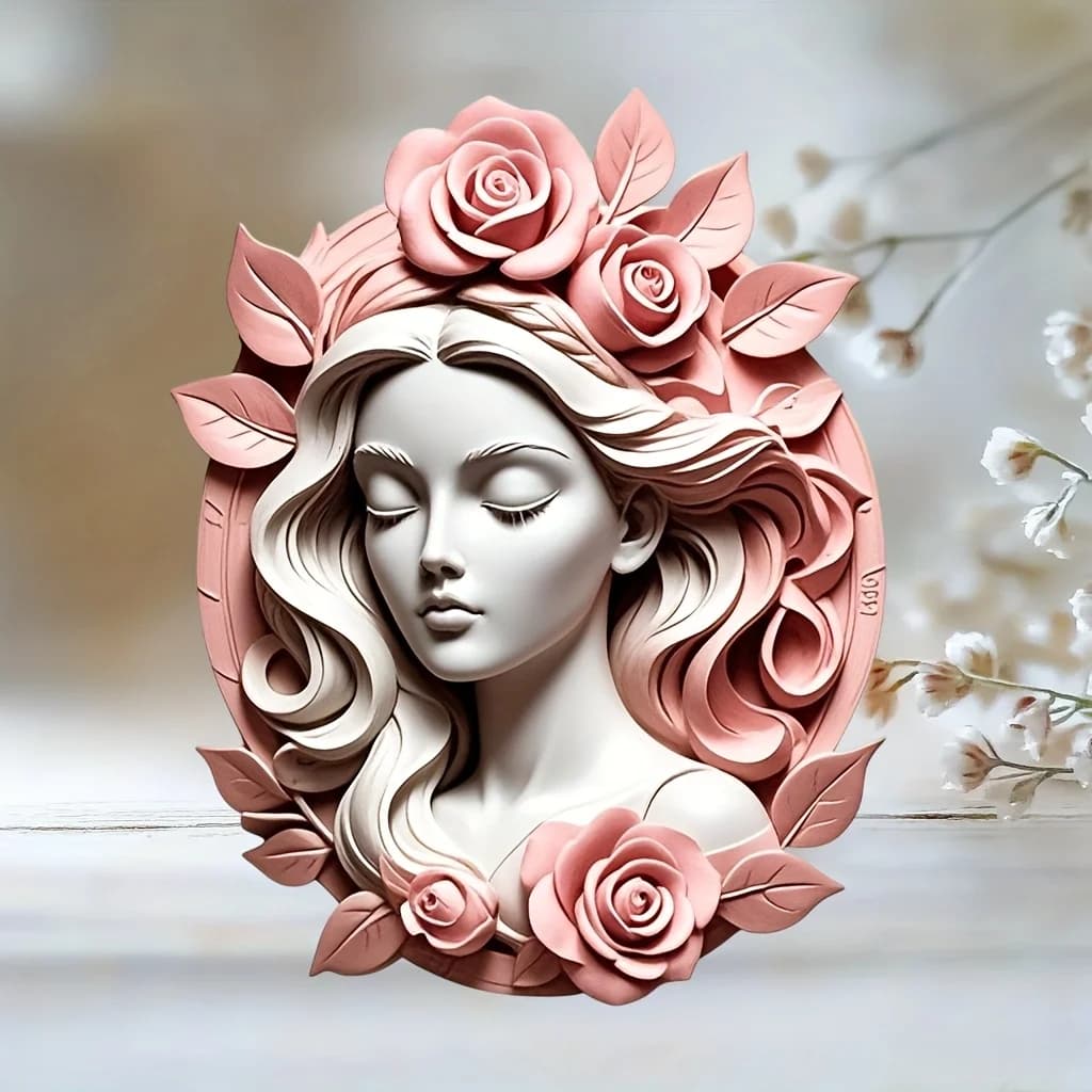 Stampi in silicone per resina, stampi per fondente, forma irregolare, adatti per San Valentino, San Patrizio, stampi artigianali